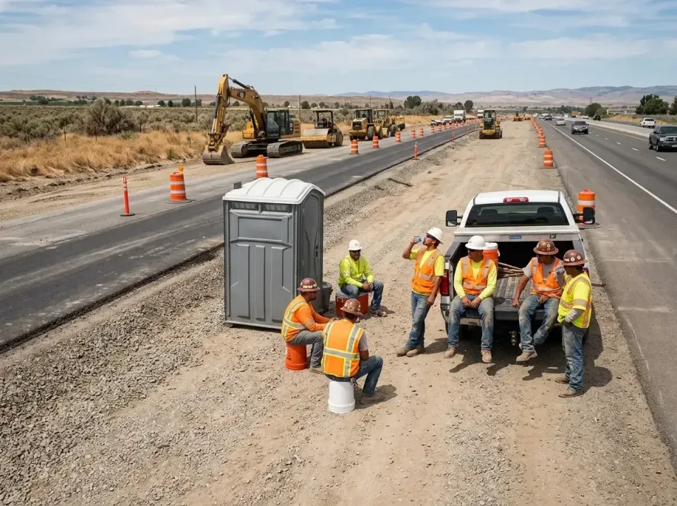 highway-road-construction-crew-007 — frequently asked questions, Porta Potty and Restroom Rentals in Belle Glade, FL